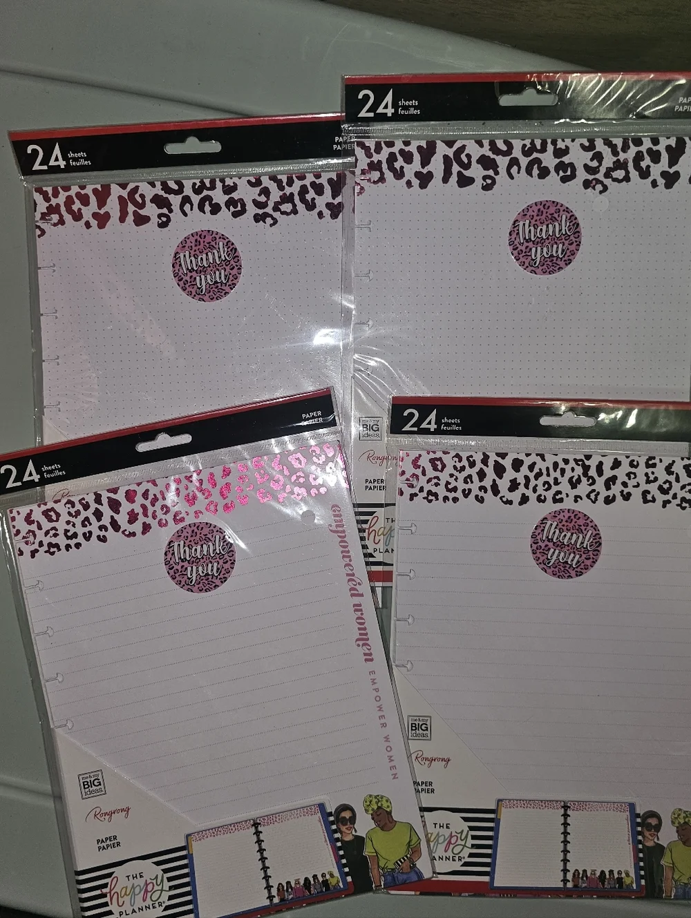 🩷 HAPPY PLANNER- RONGRONG CHEETAH CLASSIC PAPER